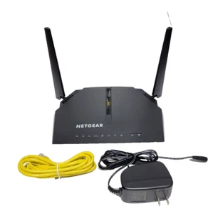 NETGEAR Dual-Band AC1200 Router z modemem kablowym 8x4 DOCSIS 3.0 - Czarny (C6220) - Zdjęcie 1 z 4