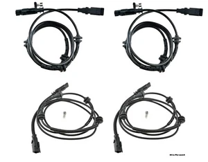 4 x ABS Wheel Speed Sensor For PEUGEOT 407 SW 2004-10 4545G7 4545A9 HCA/PE/192AB - Picture 1 of 6