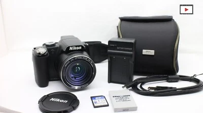 [MINT]Nikon COOLPIX P90 12.1MP 24x Optical Zoom Digital Camera From Japan #50114 - Image 1 of 4