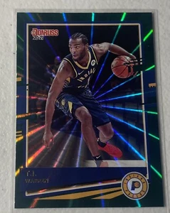 TJ WARREN - Green Laser Parallel - Donruss 2021 - #105 - Pacers - Picture 1 of 2