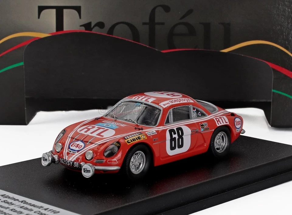 1/43 TROFEU - RENAULT - ALPINE A110 (night version) N 68 WINNER RALLY TRFRRFR099 - Immagine 1 di 1