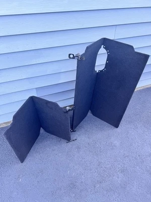 ♨️09-18 DODGE RAM 1500 2500 Rear Cargo Floor Folding Cover Panels Set of 2 Crew - Image 1 of 4