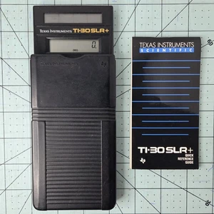 Texas Instruments TI-30 SLR+ Solar Powered Scientific Calculator w/ Guide - USED - Picture 1 of 7