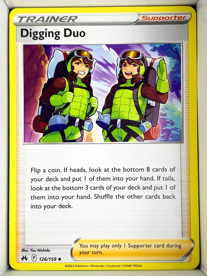 Digging Duo 126/159 SWSH Crown Zenith English - Image 1 of 1