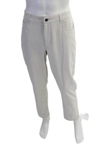 Johnnie-o Mens Buttoned Prep-Formance Straight Leg Pants Beige Size EUR 35 - Picture 1 of 6