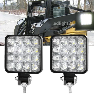 Faro de luz de trabajo LED 12-24V compatible con estuche/IH, John Deere, minicargadora New Holland - Imagen 1 de 11
