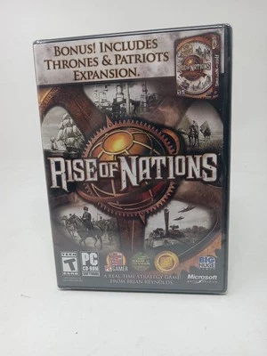 Rise of Nations + Rise of Nations: Thrones & Patriots (PC, 2003) -New - Image 1 of 4