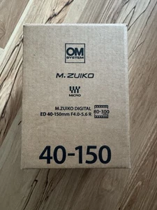 OM SYSTEM M.Zuiko Digital ED 40-150mm F4.0-5.6 R Black Lens - New - Picture 1 of 6