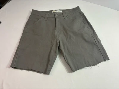 Shorts Levi’s Signature Carpenter Masculino 32 Cinza Corte Roupa de Trabalho Jorts Utilitário - Imagem 1 de 4
