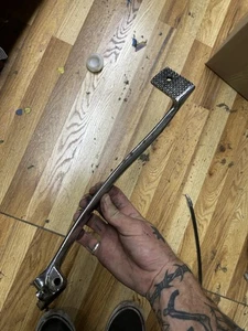 Brake Pedal Early Ironhead Xlch vintage Harley Davidson *CHROME* - Picture 1 of 4