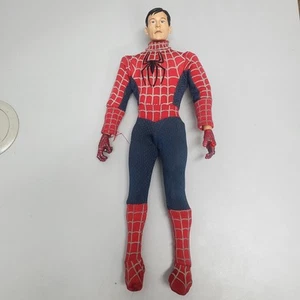 2004 Marvel Spider-Man 2 Super Poseable 12" Figur Puppe Tobey Maguire - Bild 1 von 8