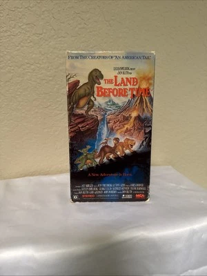 Land Before Time, The (1988), VHS Movie, MCA Home Video (1989), Don Bluth Dinos - Image 1 of 3