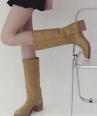 NWT Frye Camryn Tall Boots In Banana Size 10  Women's New - Image 1 of 3