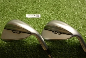 Ping S159 Chrome 56/60* 10/8* Sand/Lob Wedge Set E Grind ZZ 115 Steel Black Dot - Picture 1 of 5