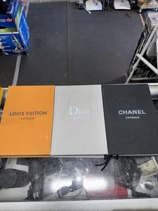 Lot Of 3 Louis Vuitton, Christian Dior, Channel Catwalk Yale Hardcover - Picture 1 of 11