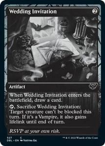 1x Wedding Invitation MTG Innistrad: Double Feature NM Magic Regular - Picture 1 of 1