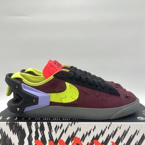 Nike X Acrónimo Blazer Entrenadores UK6 EU39 Noche Marlon Limón Vemón Negro Sin Tapa - Imagen 1 de 10