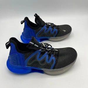 Mode Jungen Schuhe blau schwarz Mesh Slipper leichte Laufschuhe Sneaker Gr. 34 - Bild 1 von 9