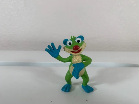 Jim Henson Bear in the Big Blue House TREELO Figure 2.5" RARE HTF Cover