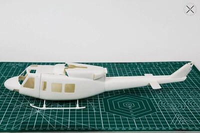 Fuselage kit Bell 212 UH-1N(NEW Ver) for K110 and Compatible Size RC Helicopters - Image 1 of 4