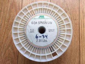 Litze Draht 6/34 für Funkspule, einlagige Isolierung, 200' Made in USA - Bild 1 von 2