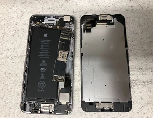Apple iPhone 6 Plus 64GB Grey Front and Rear Back Housing Chassis with Parts - Picture 1 of 2