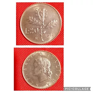 Moneta Rara 20 Lire 1972 Quercia Ottimo Stato - Foto 1 di 1