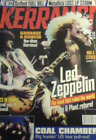 5 Classic Issue Kerrang! 1998, Garbage, Soulfly, Manson, Led Zep, Korn EX VF790