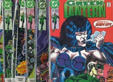 GREEN LANTERN (1990 series) 6 issues: 20, 21, 22, 23, 24, and 25