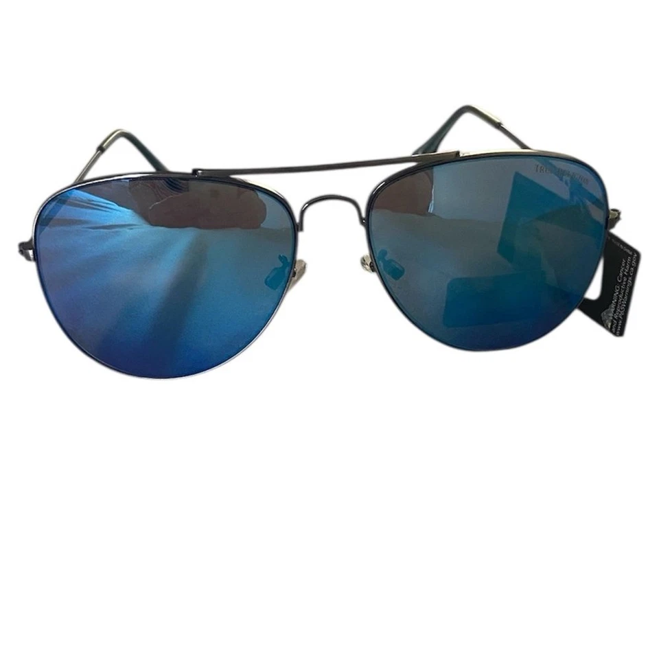 Gafas de sol True Religion espejadas mujer marcos plateados nuevas con etiquetas Foto 1 de 4