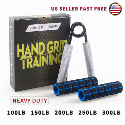 Hand Grip Strengthener Gripper Forearm Finger Power Exercise Strength Grippers • 7.19$
