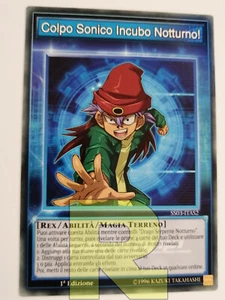 Colpo Sonico Incubo Notturno ® Speed Duel Skill ® Comune ® SS03-ITAS2 ® Italiano - Picture 1 of 2