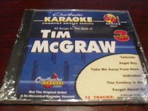 CHARTBUSTER 6+6 KARAOKE DISC 20543 TIM MCGRAW VOL 3 CD+G COUNTRY MULTIPLEX - Picture 1 of 1