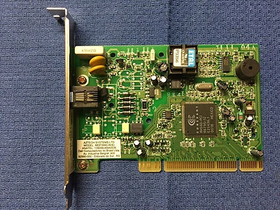 Aztech MDP3880-W(B) 56K Internal Fax/Modem PCI 8644U - Image 1 of 3