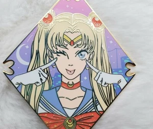 Sailor Moon Ombre Moonlight Diamond Enemal Pin by Kassieart Limited Ed 350 - Bild 1 von 6