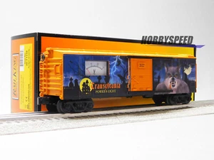 MTH RAILKING TRANSYLVANIA POWER & LIGHT POWER METER BOXCAR O GAUGE 30-71110 NEW - Picture 1 of 9