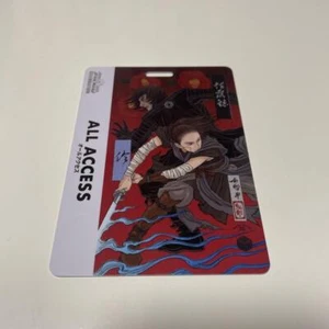 Star Wars Celebration 2025 Rey Kylo Ren Ukiyo-e Badge Limited Japan All Access - Picture 1 of 3