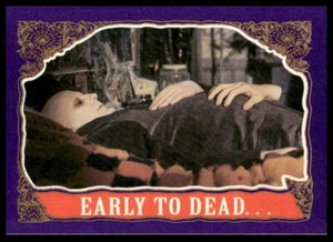 1991 Topps The Addams Family Movie #32 Early to Dead ... Card Uncle Fester - Picture 1 of 2