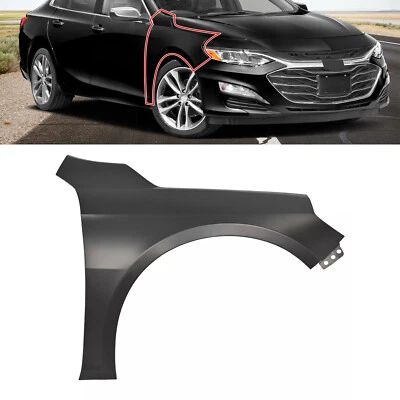 Fender For Chevrolet Malibu 2016-2023 #84166457 Steel Front Passenger Right Side - Image 1 of 4