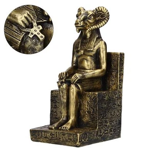 Egyptian Gods Figurine Resin Egyptian Sheep Statue For Home(Gold (SCS-V077-A1)) - Picture 1 of 24