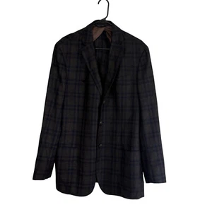 Saks Fifth Avenue Size 46L Loro Piana Superfine Wool Blazer Sport Coat Italy EUC - Picture 1 of 24