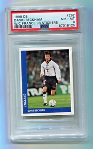 1998 DS WM Frankreich David Beckham #292 super selten PSA 8 POP 2 - Bild 1 von 2