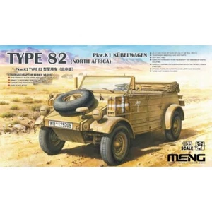 Kit modelo Kubelwagen tipo 82 norte de África MENG VS-015 1/35 Alemania Pkw.K1 - Imagen 1 de 14