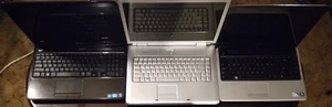 Lot of 3 Dell Inspiron Laptops 1520, 1440, N5110 For Parts or Repair, As-Is. - Picture 1 of 6