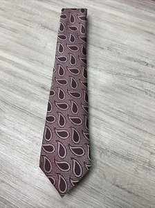 MAGNIFICENT NWOT ERMENEGILDO ZEGNA MEN’S TIE MADE IN ITALY RECENT  MODERN Pink - Picture 1 of 10