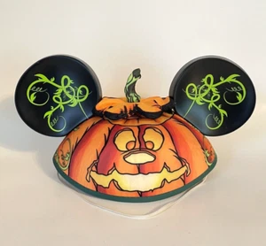 Disney Mickey Mouse Jack o' Lantern Ohren Mütze Halloween Kürbis Chip N Dale Einheitsgröße - Bild 1 von 9