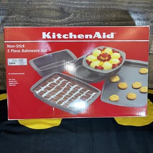 Kitchen Aid Non-Stick 5 Piece Bakeware Set BRAND NEW - Picture 1 of 5