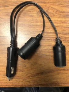 Cavo splitter porta accendino/accessorio auto 12v 1ft - Foto 1 di 4