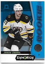 2018-19 Upper Deck Synergy JAKUB ZBORIL Rookie 601/799 Blue Parallel #41