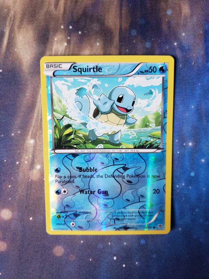 Squirtle 14/101 Plasma Blast Reverse Holo Mint Pokemon Card:: Unicorn Cards  - YuGiOh!, Pokemon, Digimon and MTG TCG Cards for Players and Collectors.